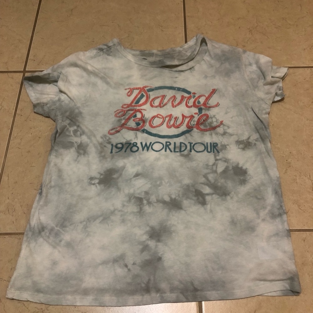 David Bowie American eagle shirt